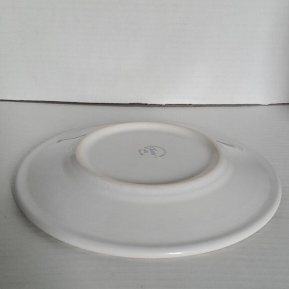 Fiestaware Fiesta Fall Leaves Acorn Ceramic 9" Luncheon Plate Classic Rim White - Picture 13 of 16